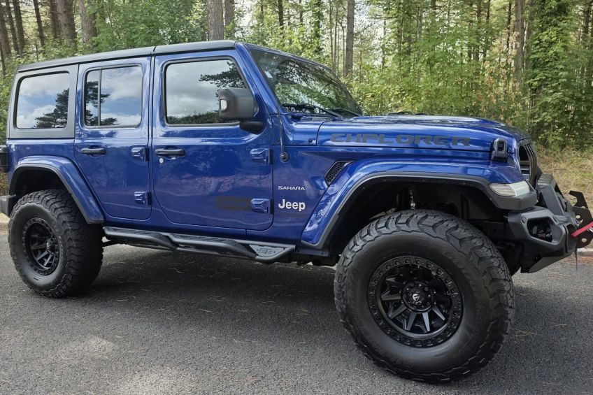 JEEP WRANGLER UNLIMITED SAHARA 272 PREPARATION ALLROAD BVA8